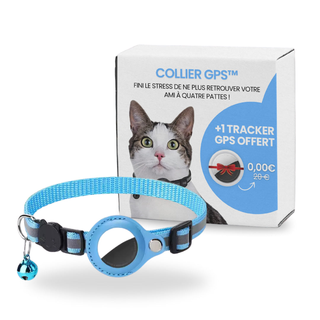 Collier GPS pour chat