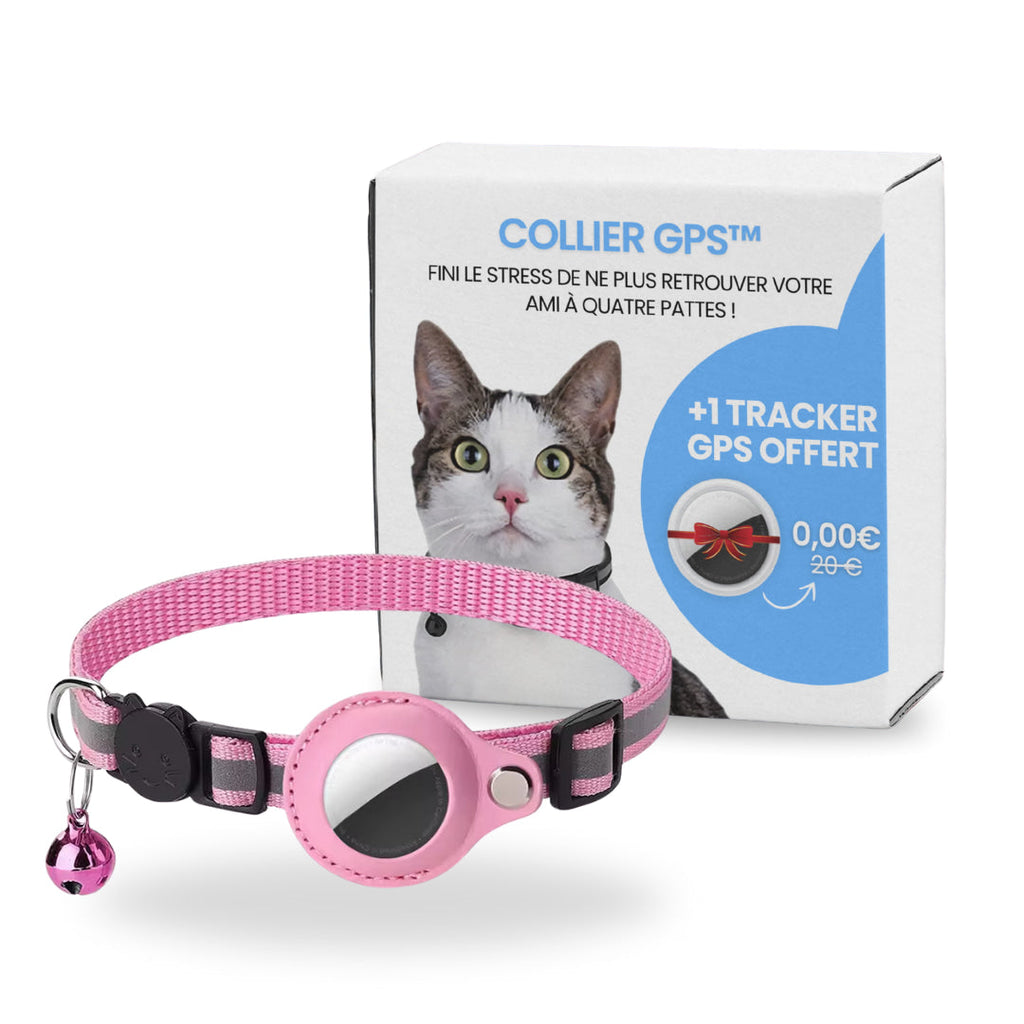 Collier GPS pour chat