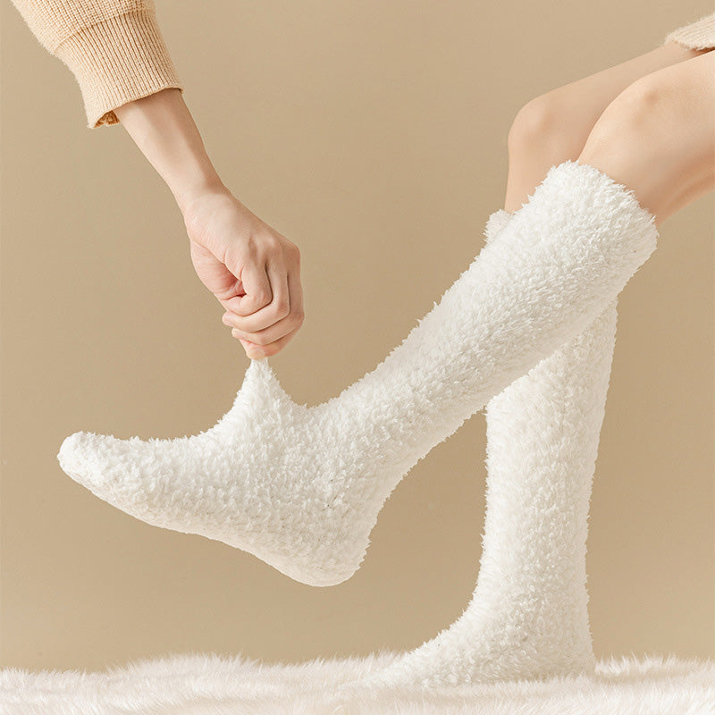 Chaussette pilou pilou blanche