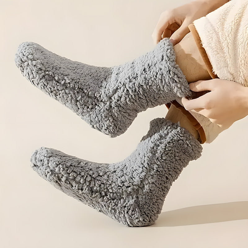 Chaussette pilou pilou grise