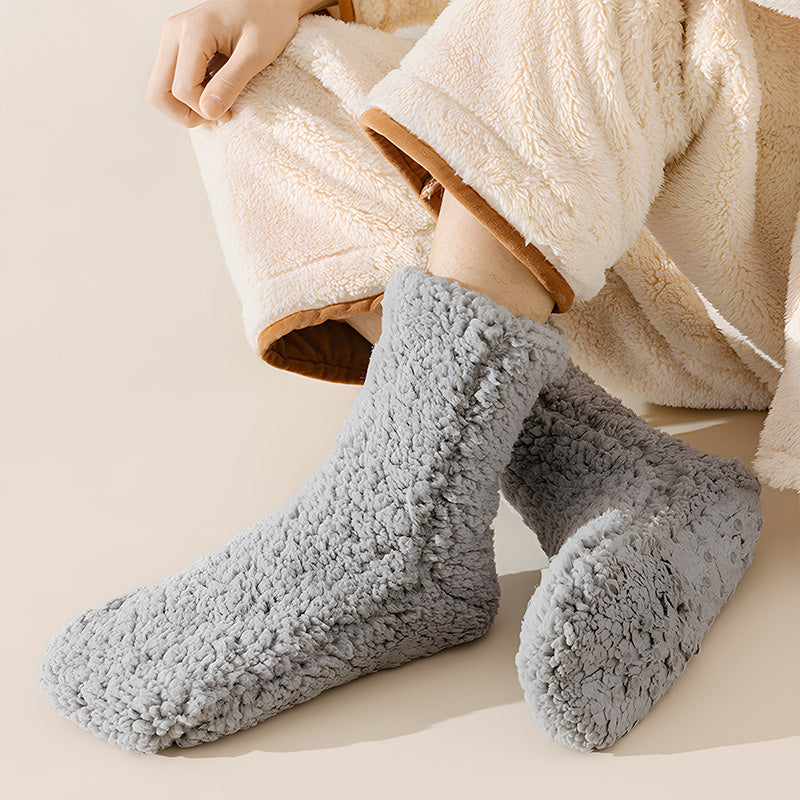 Chaussette pilou pilou grise