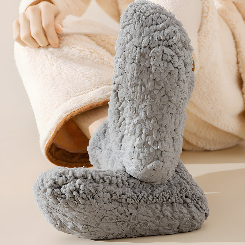 Chaussette pilou pilou grise