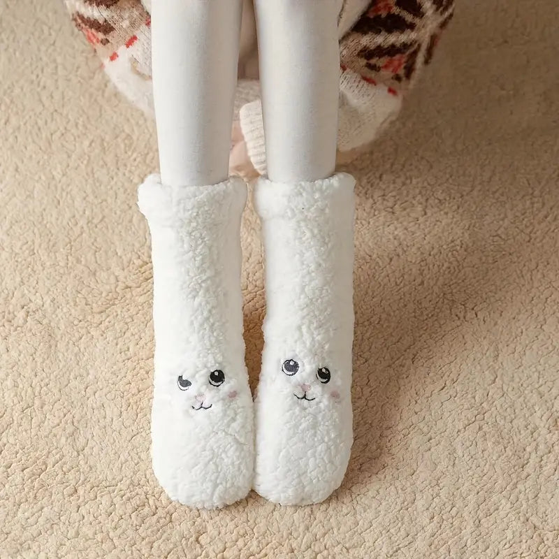 Chaussette pilou pilou lapin