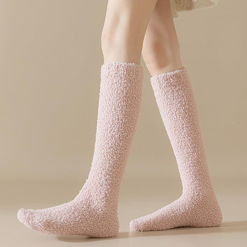 Chaussette pilou pilou rose