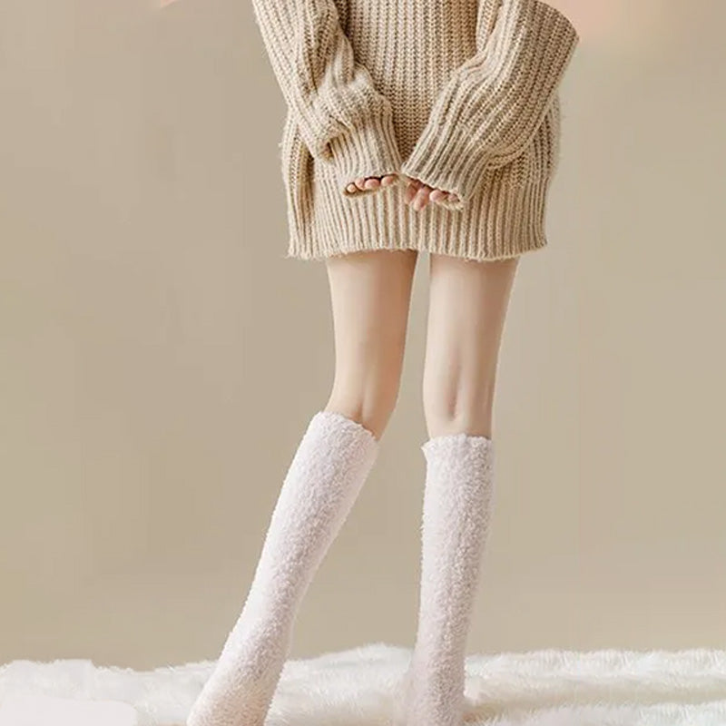 Chaussette pilou pilou rose