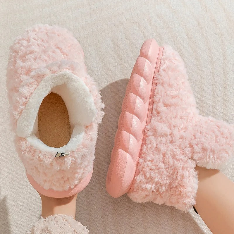 Chausson pilou pilou rose