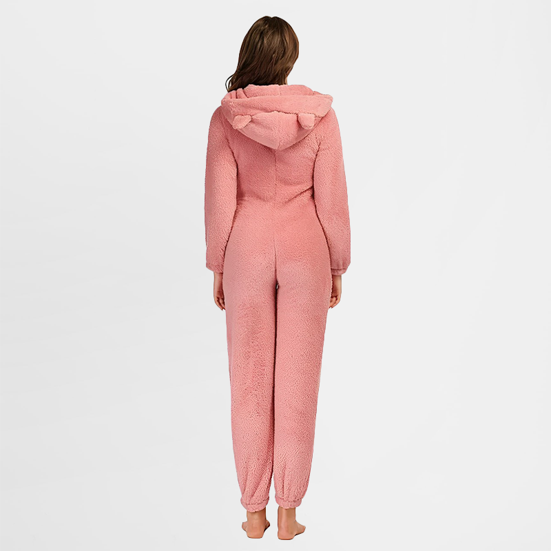 Combinaison pilou pilou rose