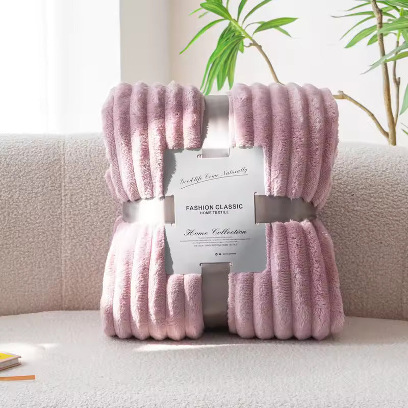 Plaid pilou pilou rose