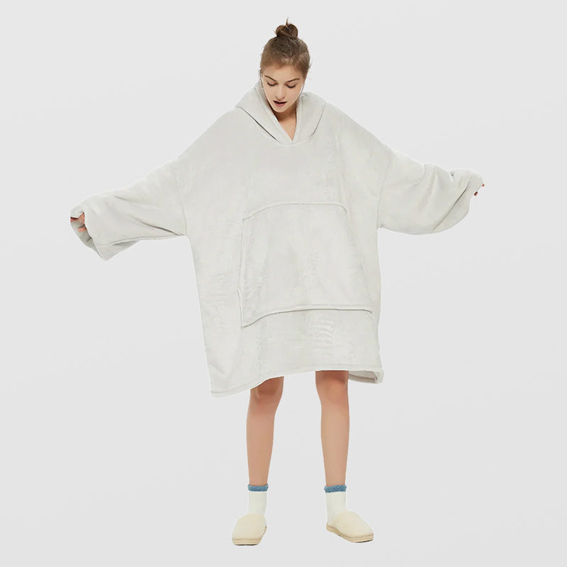 Pull blanc pilou femme