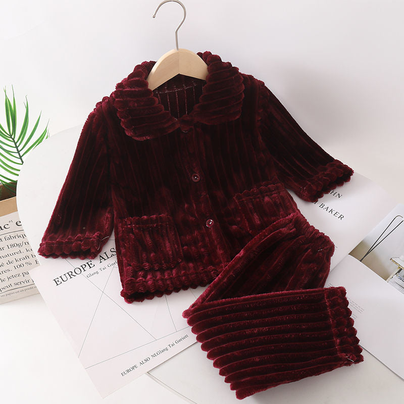 Pyjama fille velours