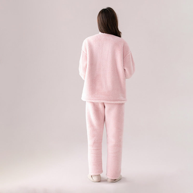 Pyjama pilou pilou rose