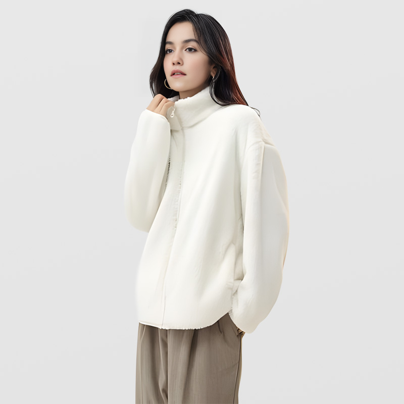 Veste pilou pilou blanche