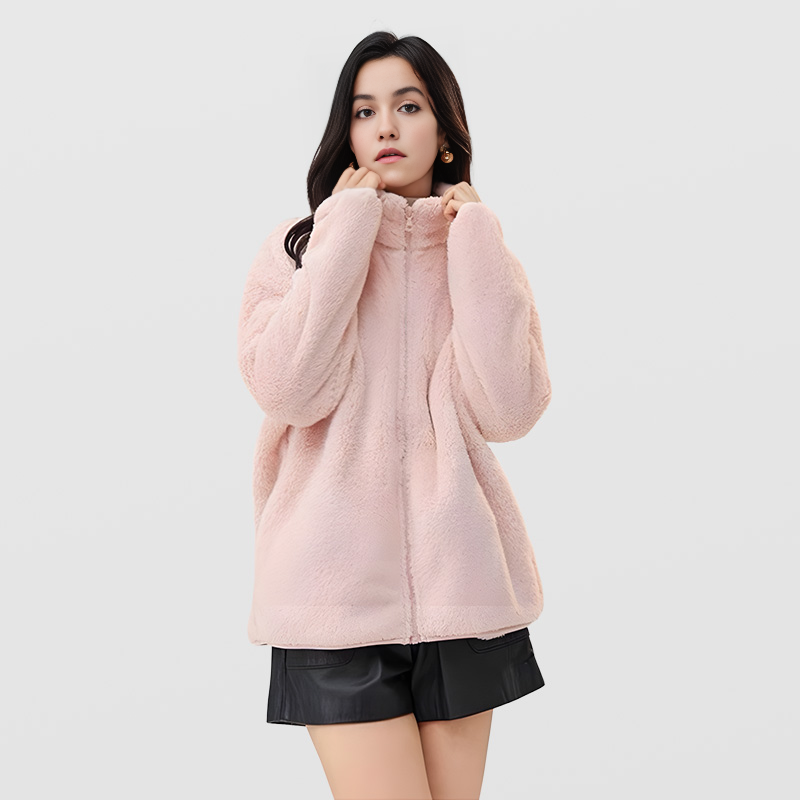 Veste pilou pilou rose