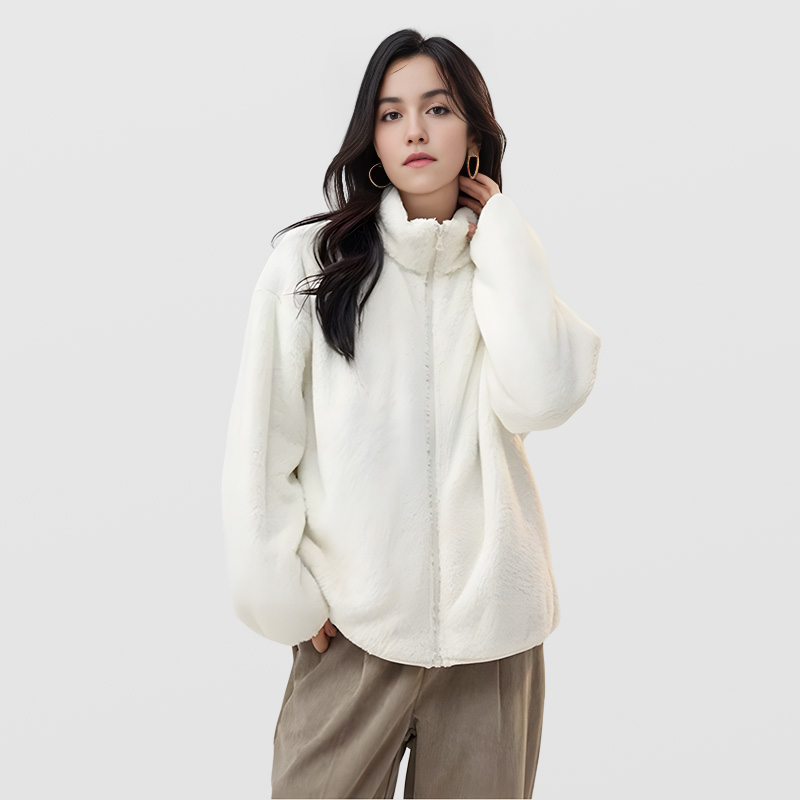 Veste pilou pilou blanche