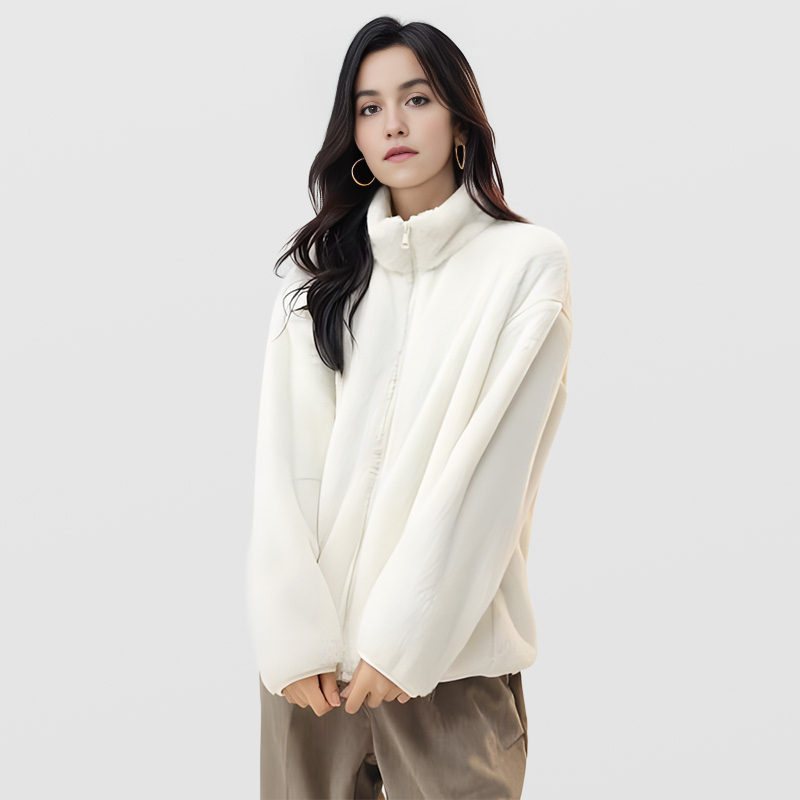 Veste pilou pilou blanche