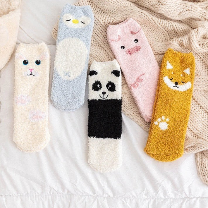 Chaussette pilou pilou cochon